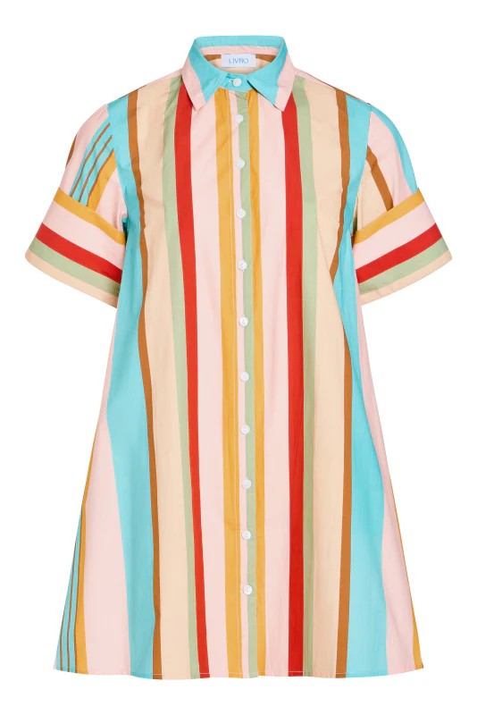 Dock Dress I Amberline Stripes
