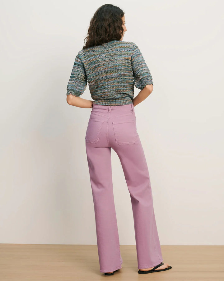 Joplin Patch-Pocket Flare Jean in Orchid Haze