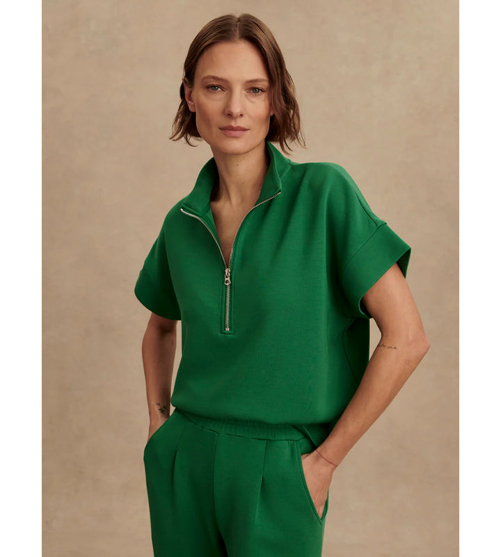 Ritchie short sleeve sweat in Green
