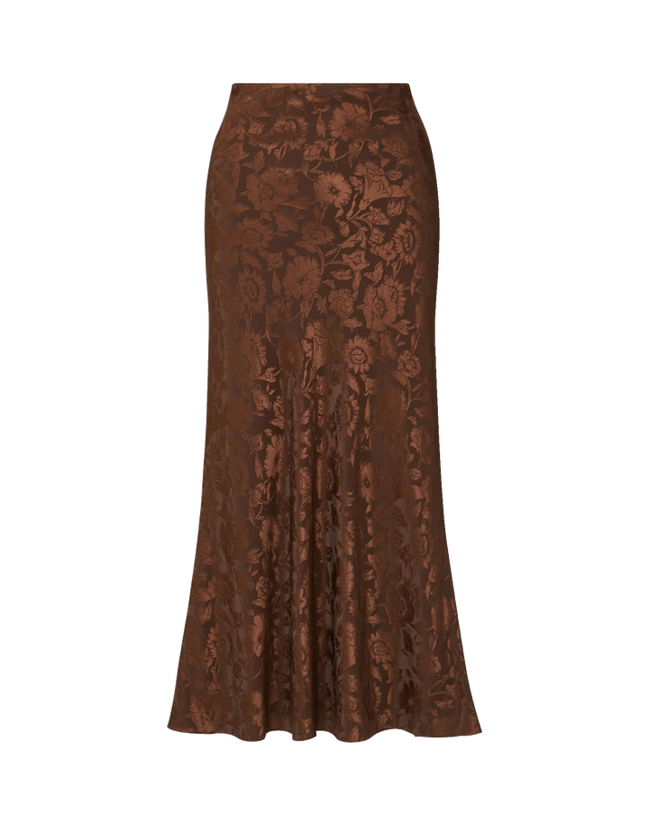 Clover Skirt in Brown