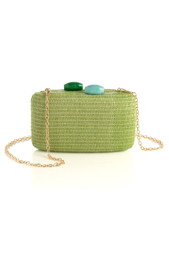 Scala Minaudiere Handbag in Green