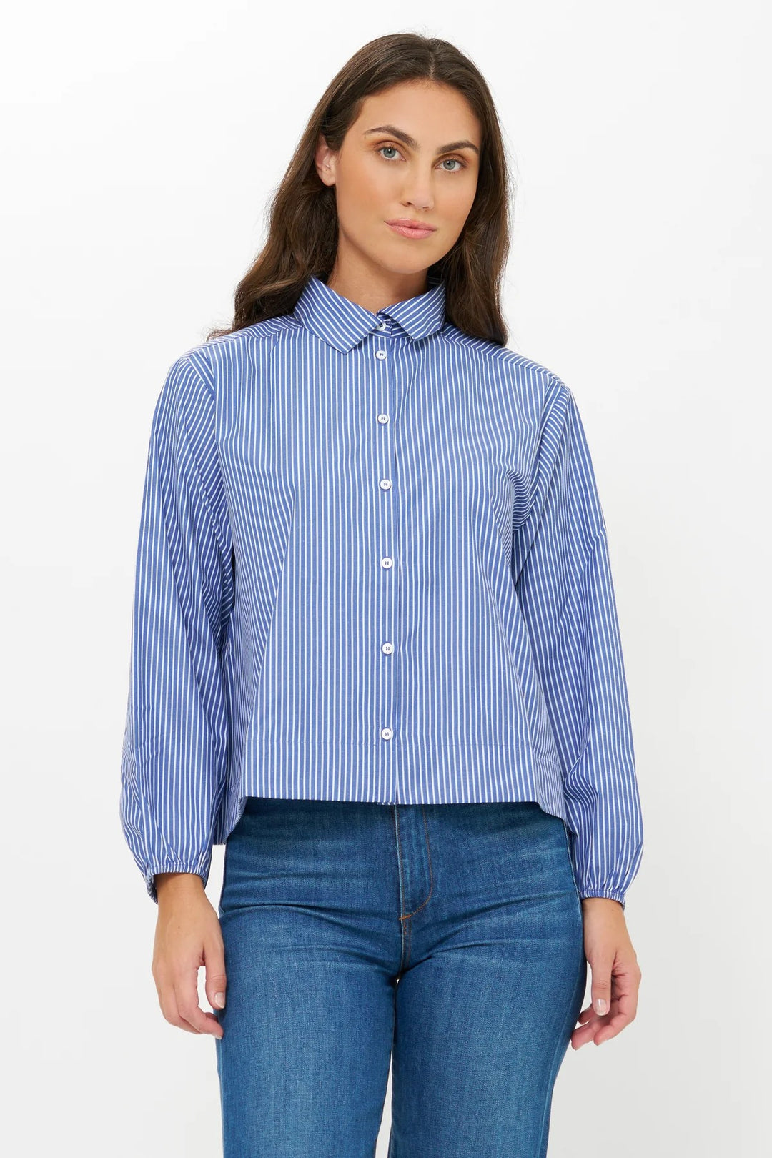 The Lily Top- Capone Navy