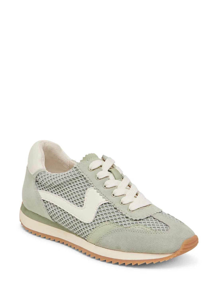 Mesh Sneakers in Jade Woven Mesh