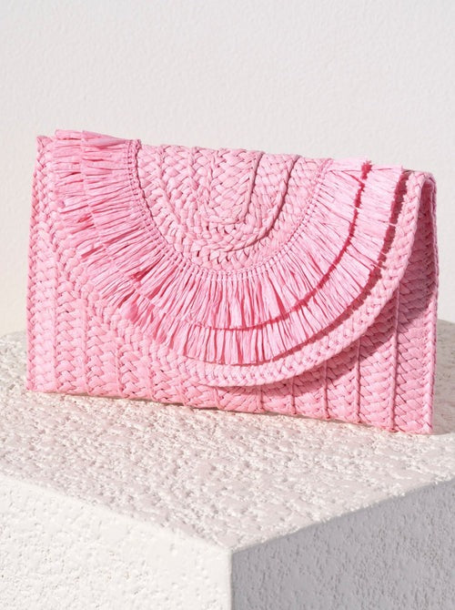 Sarah Clutch in Pink