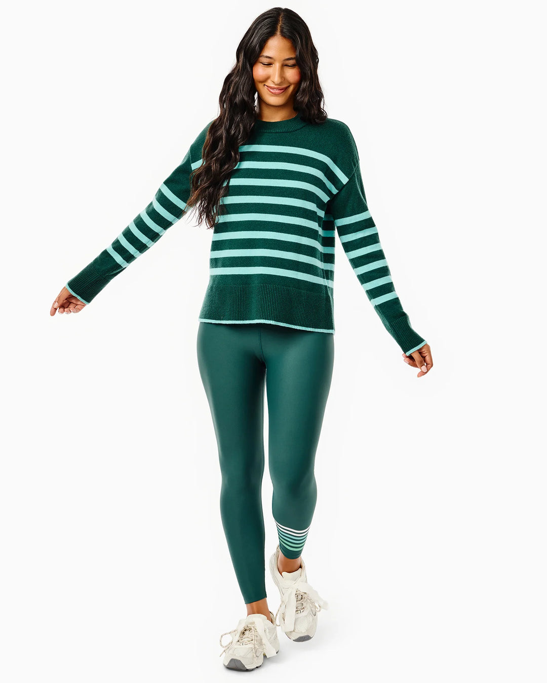 Carlyle Crewneck in Green