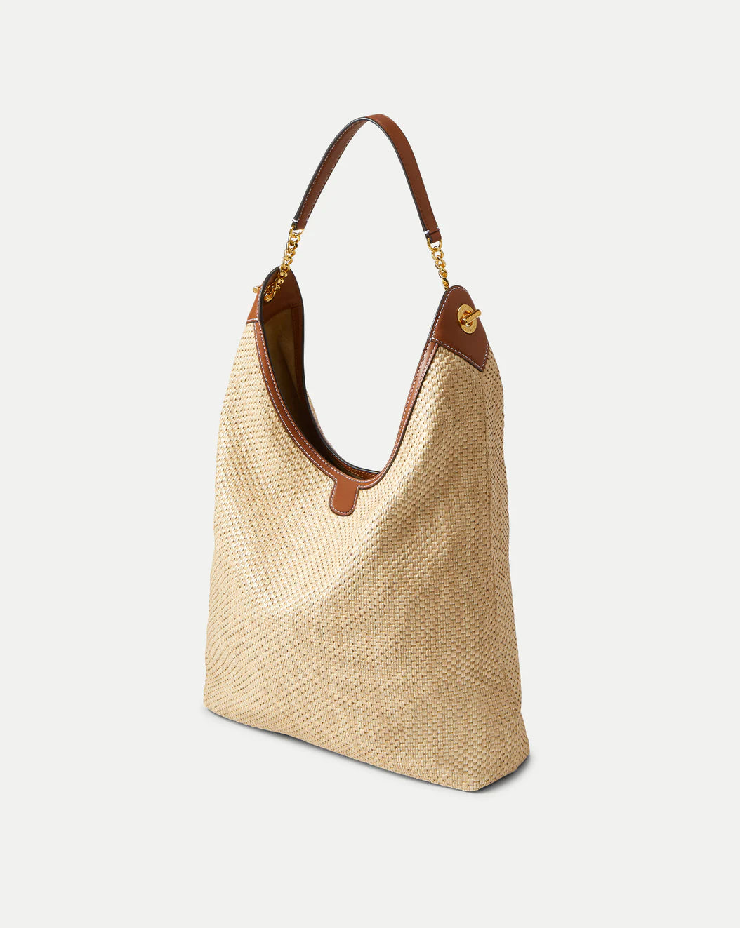 Jour Raffia Bag in Hazelwood/Natural