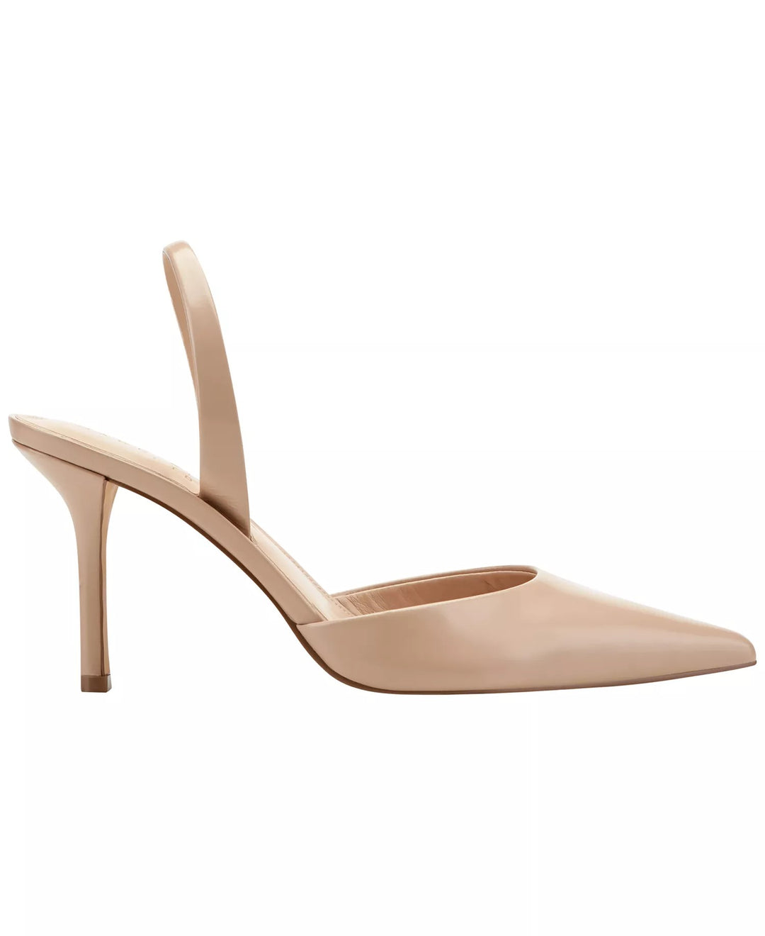 Noland Light Natural Leather Slingback Pumps