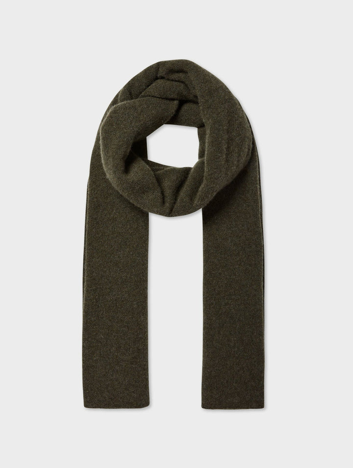 Cashmere Scarf in Thyme Heather