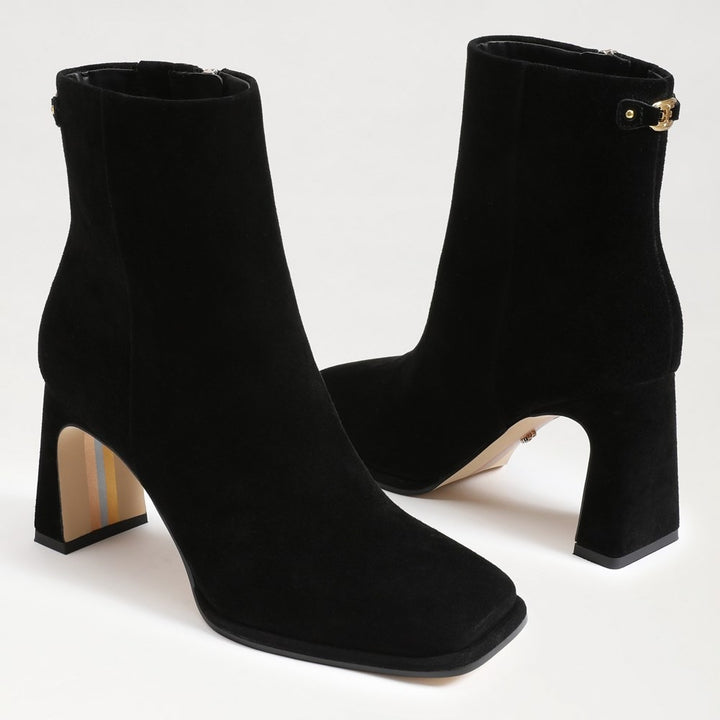 IRIE SQUARE TOE ANKLE BOOTIE in Black