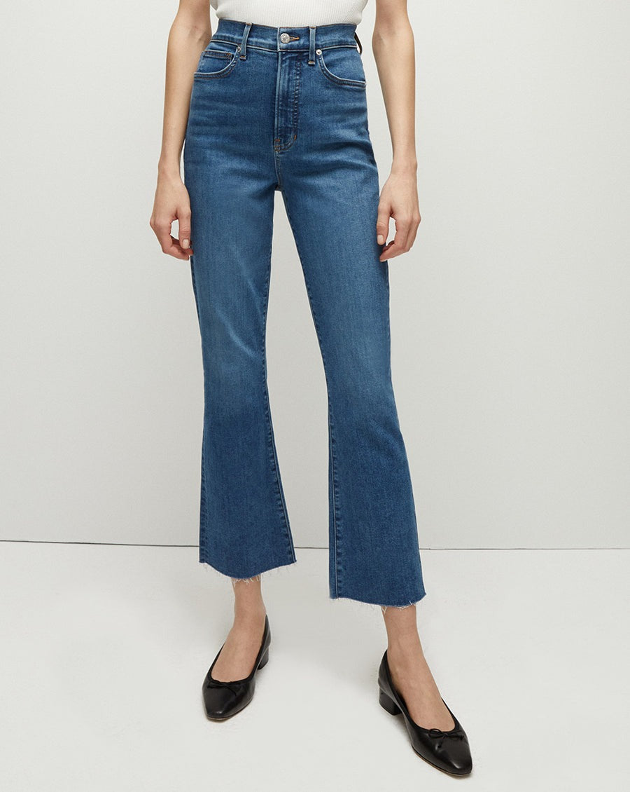 Carolina Ankle Skinny Flare in Serendipity