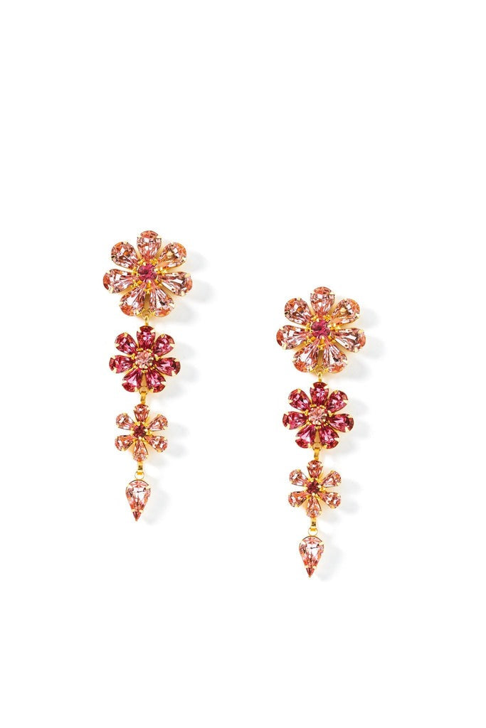 Odette Earrings in Pink