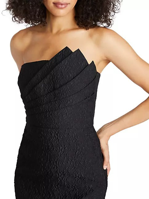 Lana Fit and Flare Gown in Black